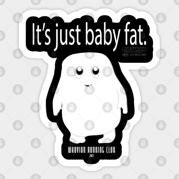 Adipose 5k Sticker by Fanthropy Running Clubs